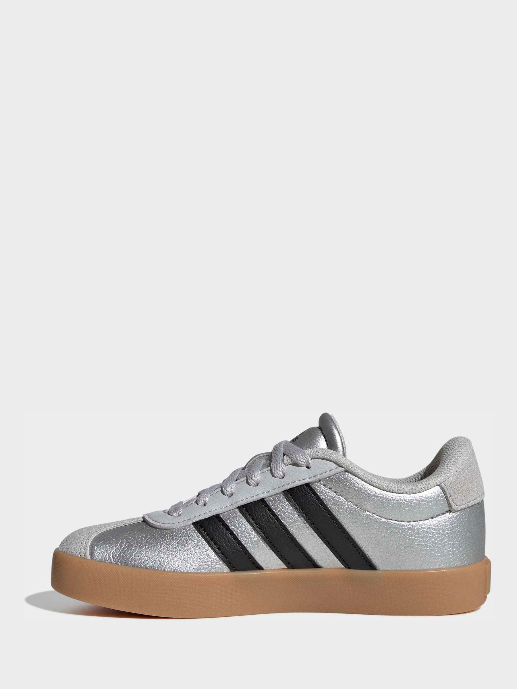 adidas Grey VL Court 3.0 Trainers