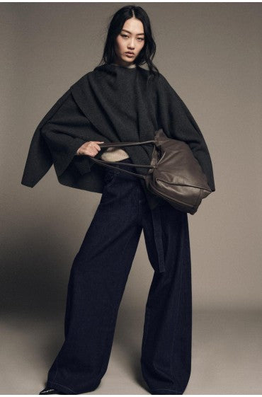 KNIT CAPE WITH SCARF DETAIL, Zara women