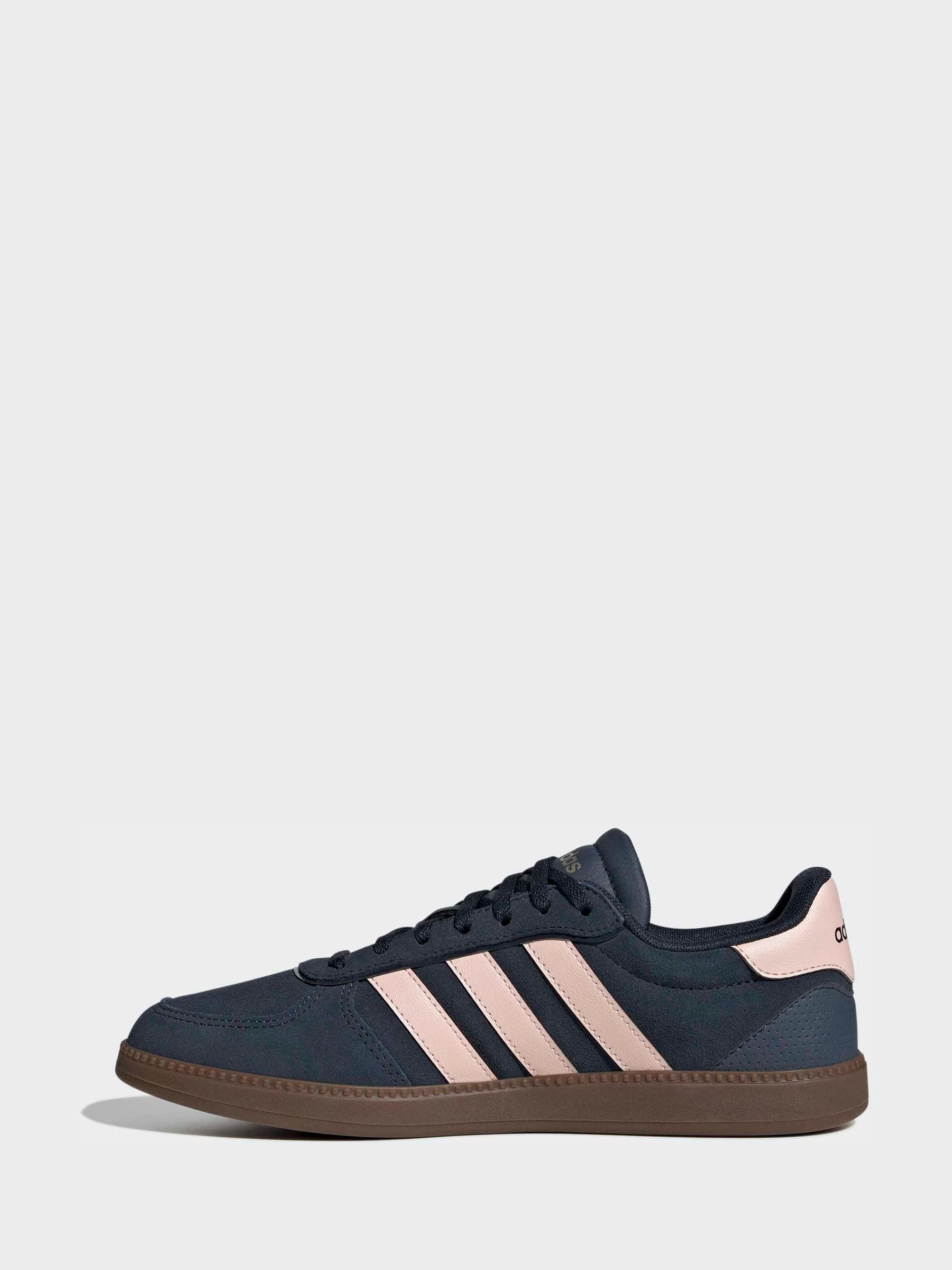 adidas Blue/Pink Breaknet Sleek Trainers
