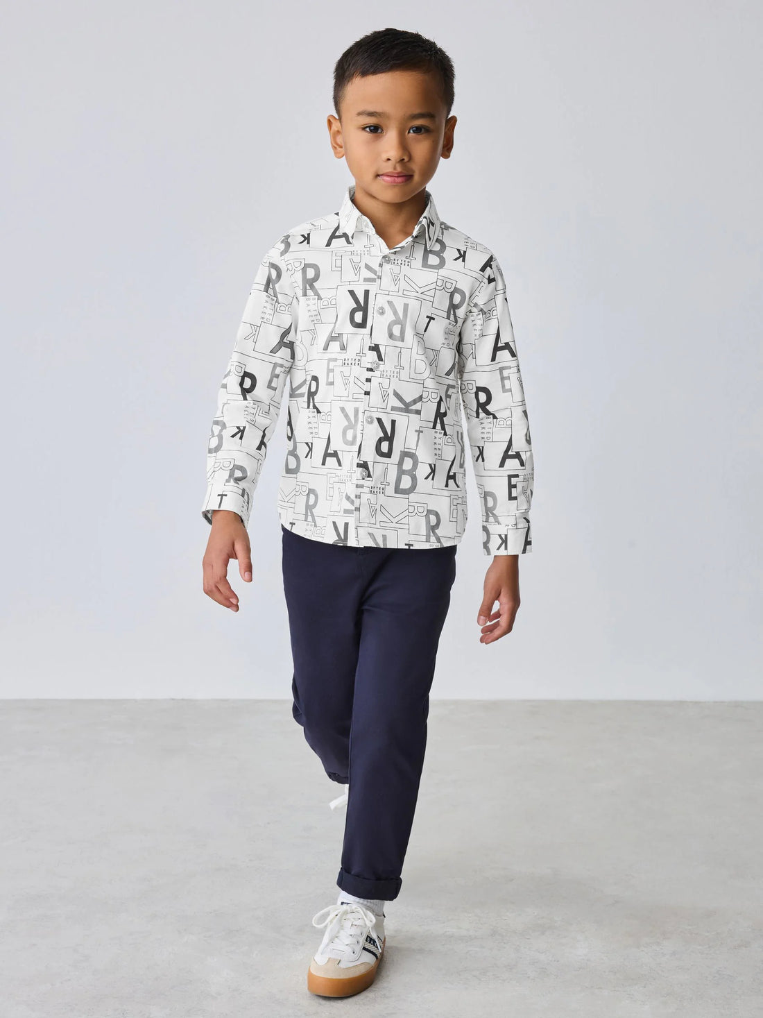 Baker by Ted Baker White Printed Shirt