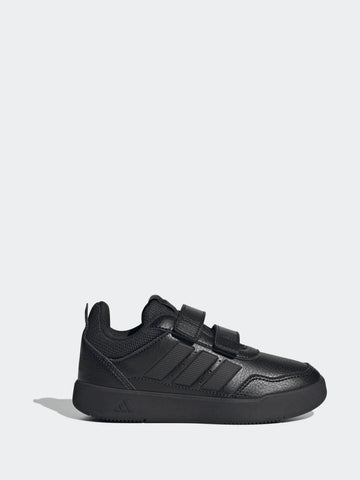 adidas Black Hook and Loop Tensaur Sport 3.0 Junior Trainers