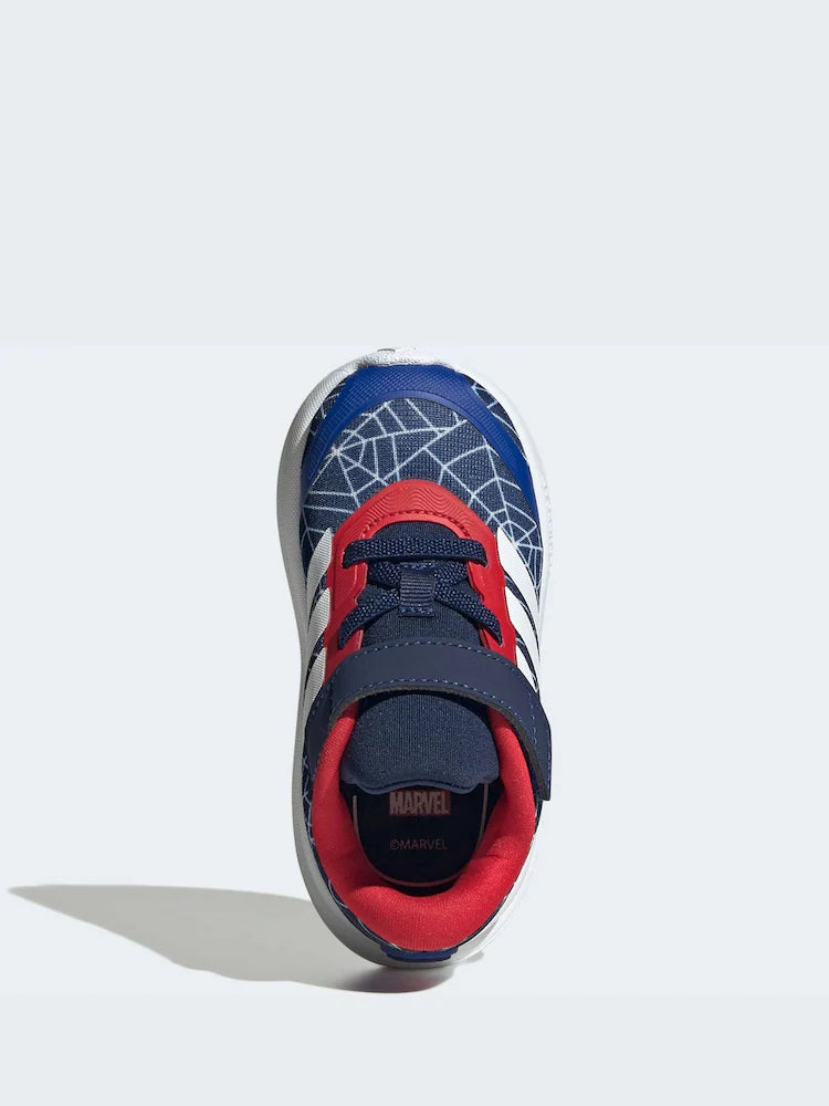 adidas Blue Runfalcon Spider-Man Infant Trainers