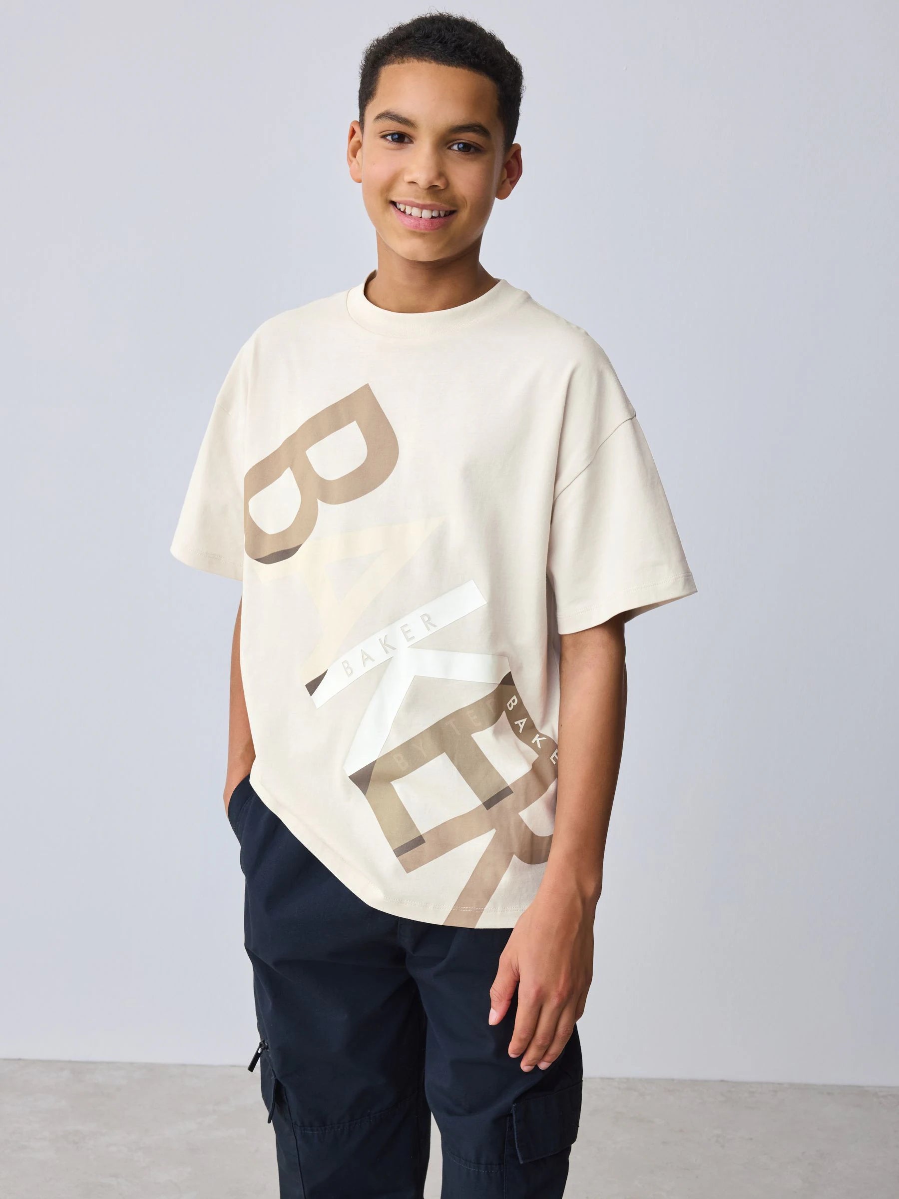 Baker by Ted Baker Letter Graphic T-Shirt