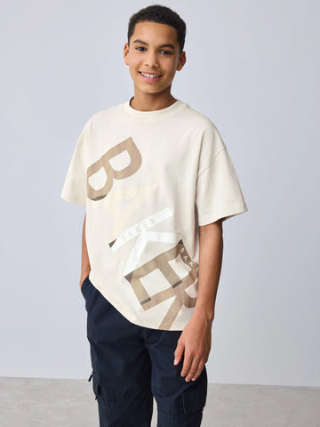 Baker by Ted Baker Letter Graphic T-Shirt