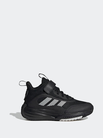 adidas Black Ownthegame 3.0 Kids Trainers