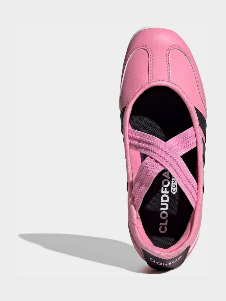 adidas Pink Barreda Mary Jane Junior Trainers