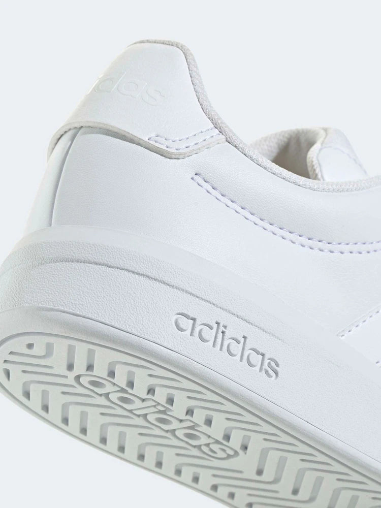 adidas White Grand Court 3.0 Junior Trainers