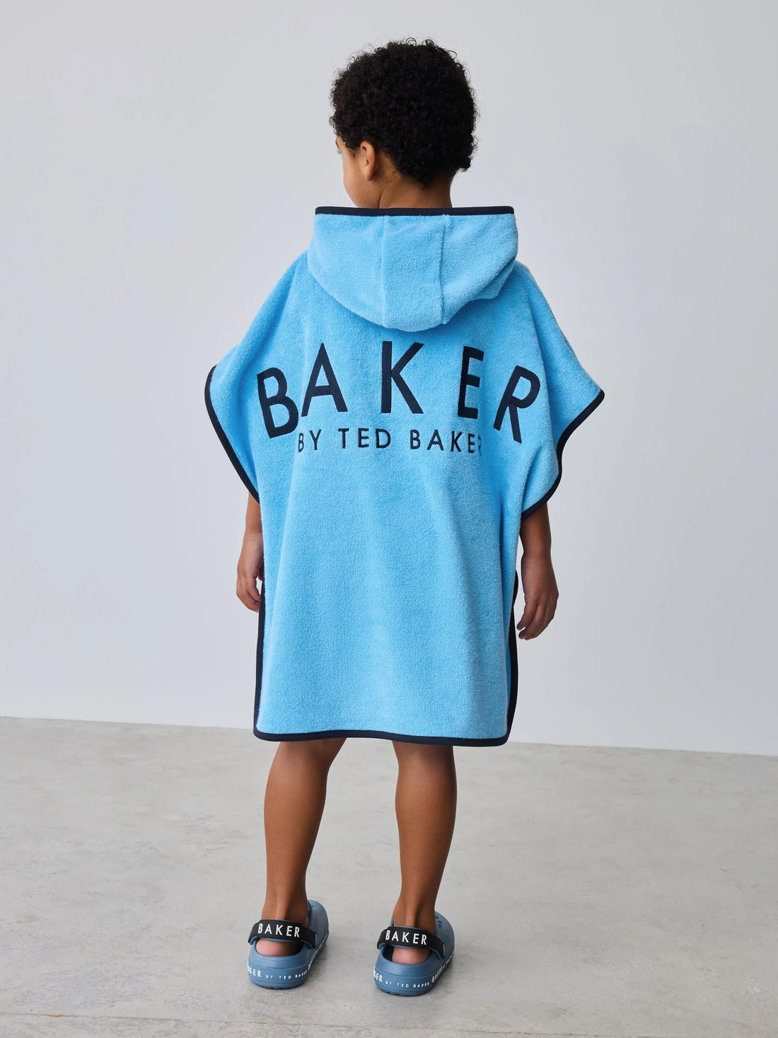 Baker by Ted Baker Blue Towelling Poncho