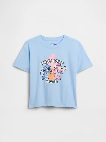 GapKids √ó Disney Lilo and Stitch Oversized Graphic T-Shirt