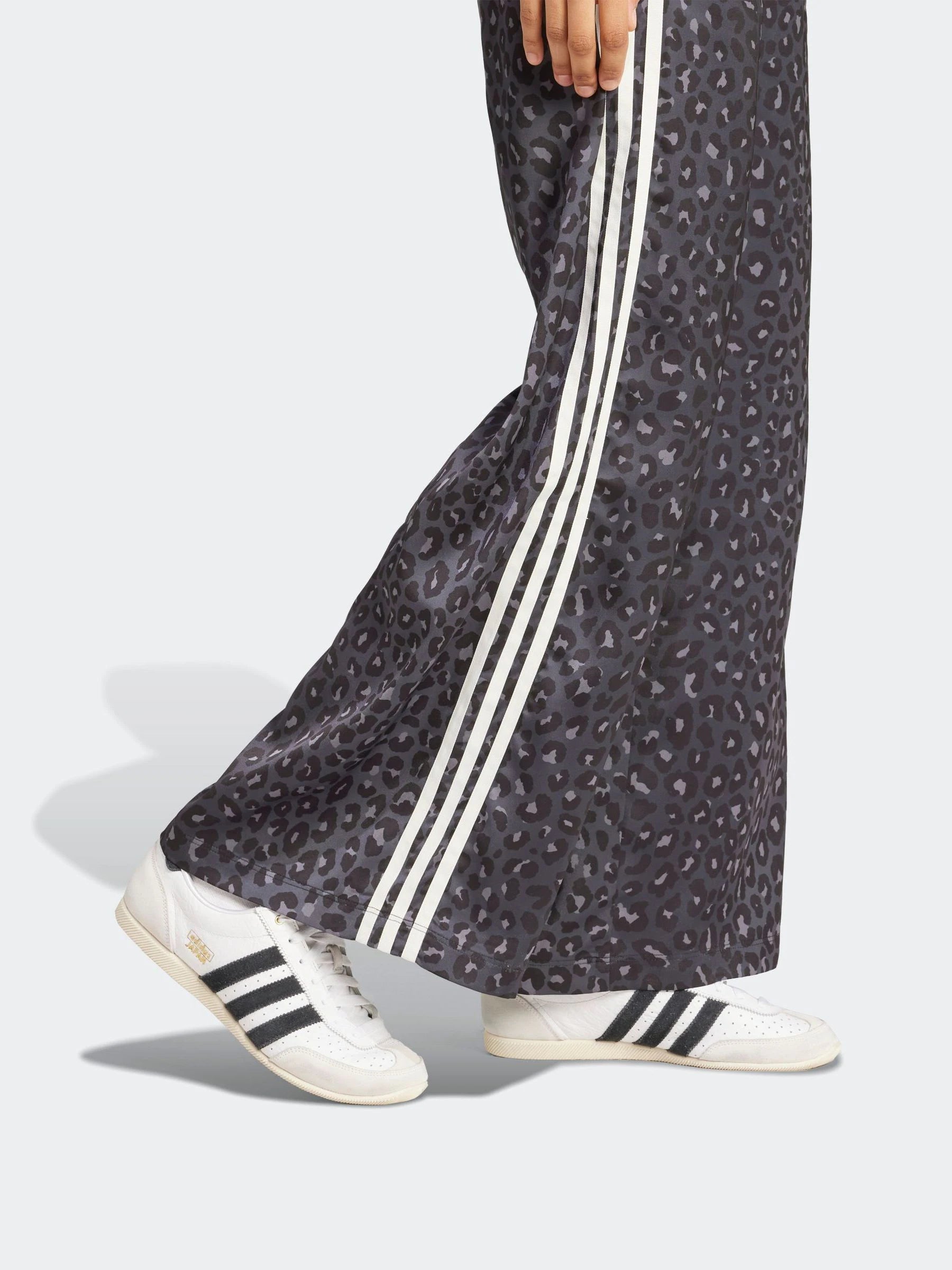 adidas Originals Animal Wide Leg Satin Trousers