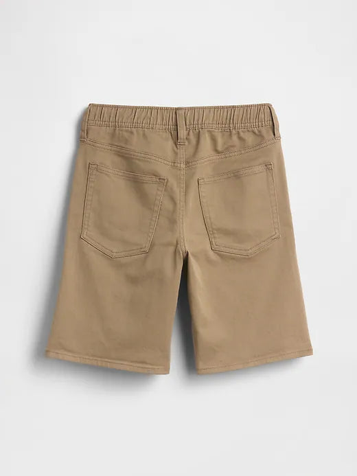 Kids Pull-On Loose Denim Shorts