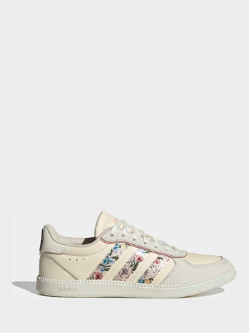 adidas Cream/Floral Breaknet Sleek Trainers