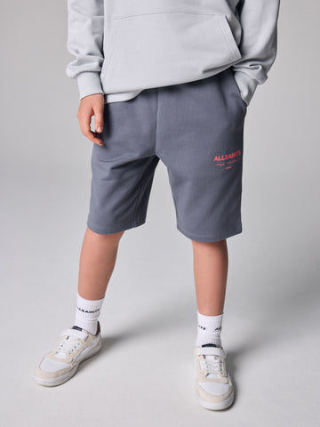 smALLSAINTS Mid Blue Underground Sweat Shorts