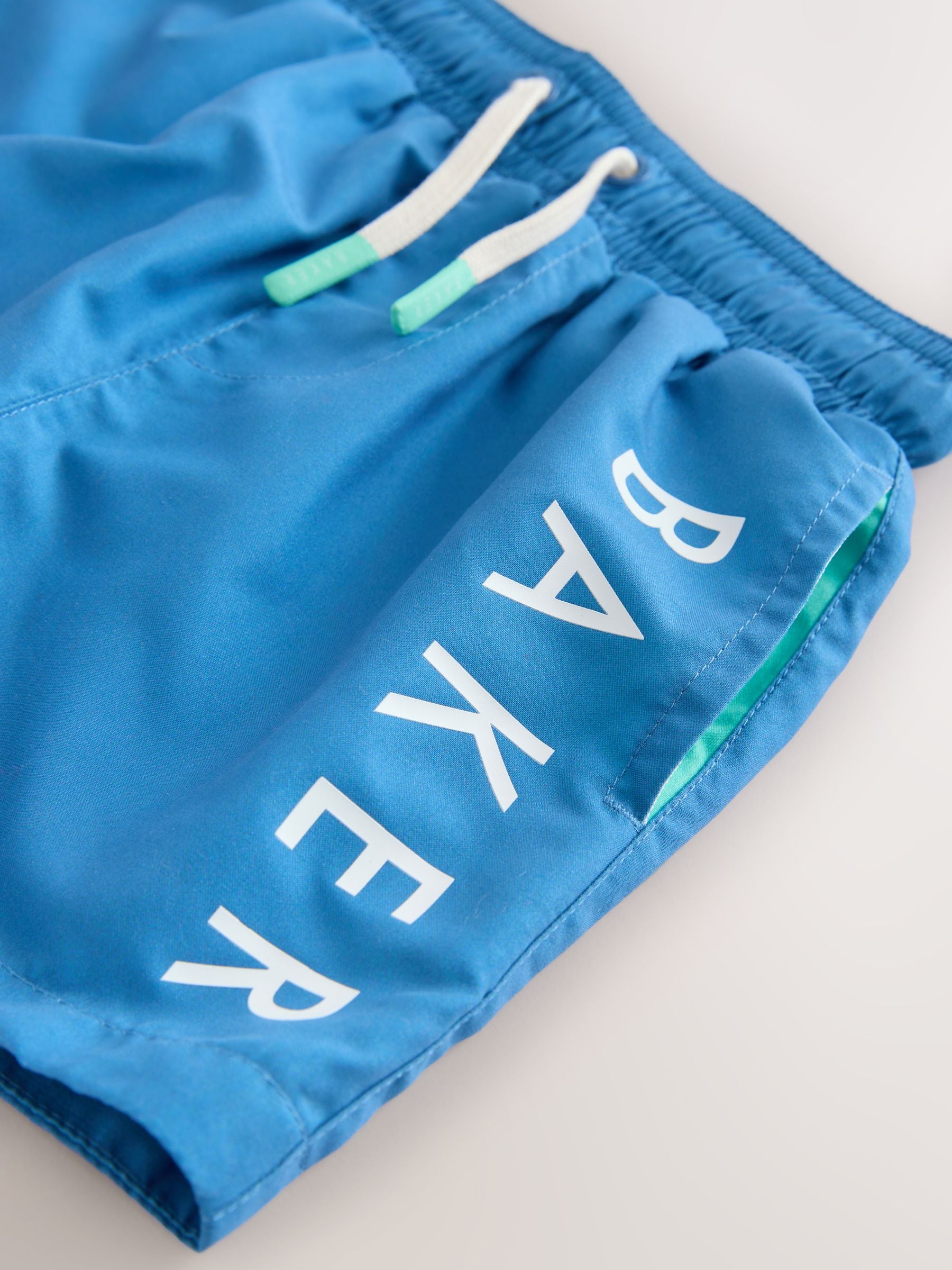 Baker by Ted Baker Blue Rash Vest Shorts and Hat Set