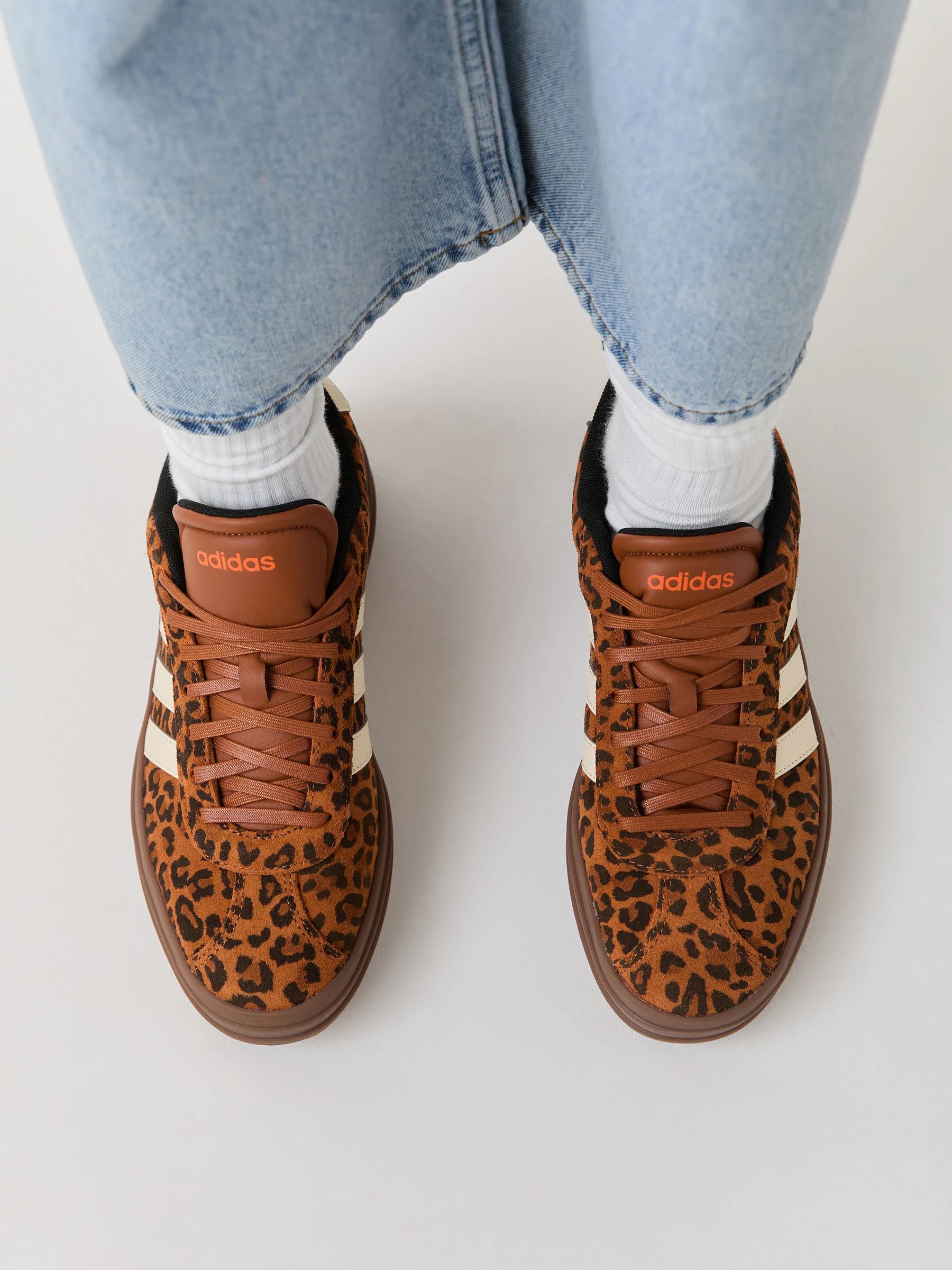 adidas Print/White VL Court Bold Trainers