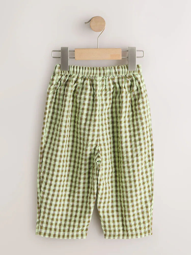 Green Pullon Trousers (3mths-7yrs)
