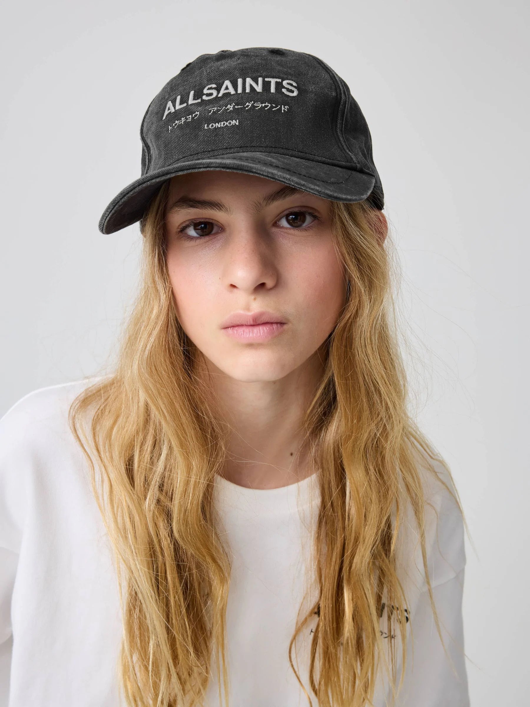 Smallsaints Grey Underground Logo Baseball Cap