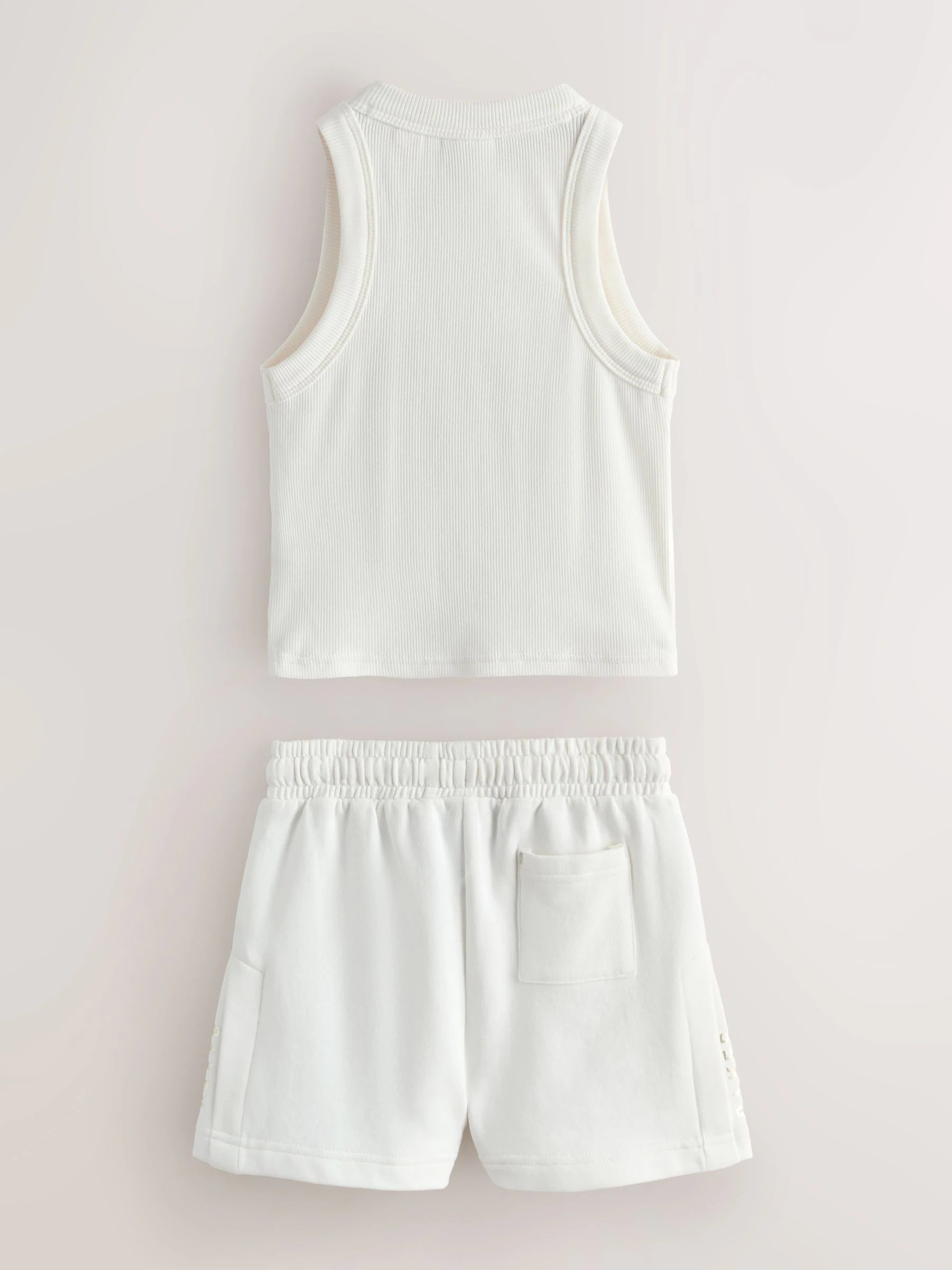 Baker by Ted Baker 2 Piece Racer Vest & Sweat Shorts Set