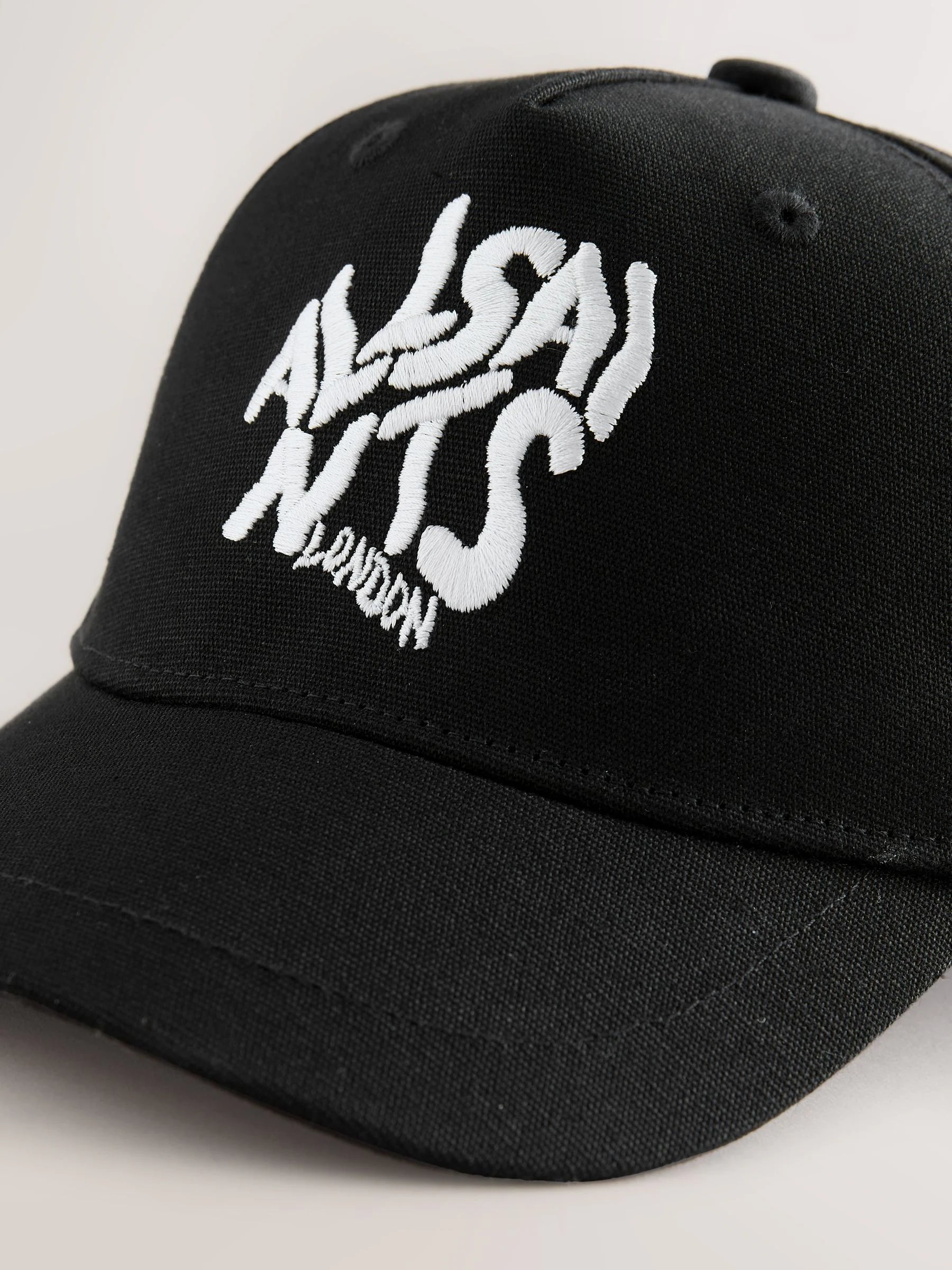 smALLSAINTS Black Logo Baseball Cap
