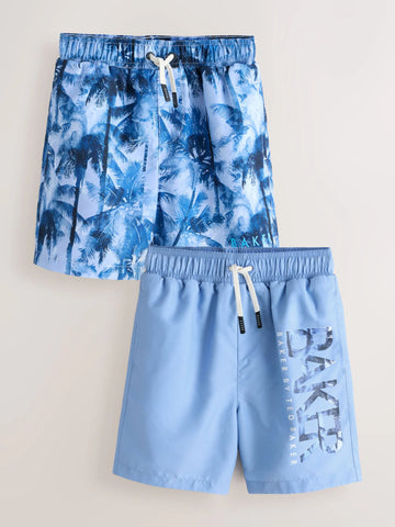 Baker by Ted Baker Swim Shorts 2 Pack