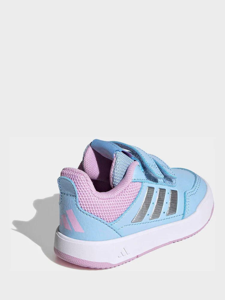 adidas Blue/Pink Hook and Loop Tensaur Sport 3.0 Infant Trainers