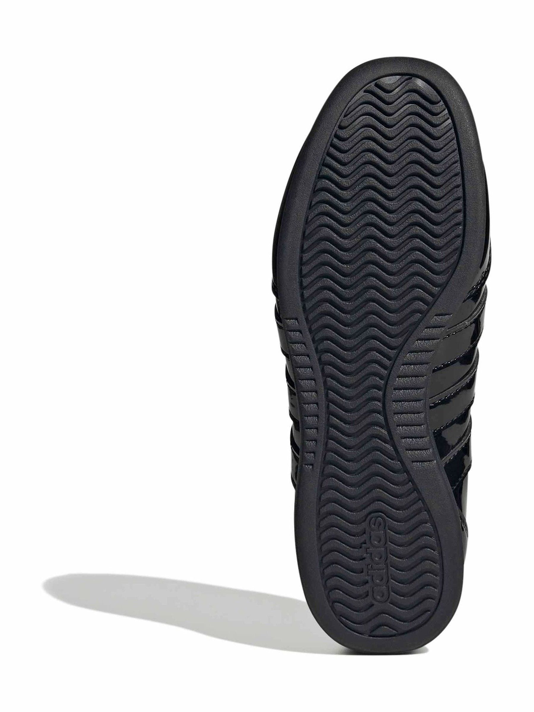 adidas Black Patent Barreda Mary Jane Junior Trainers