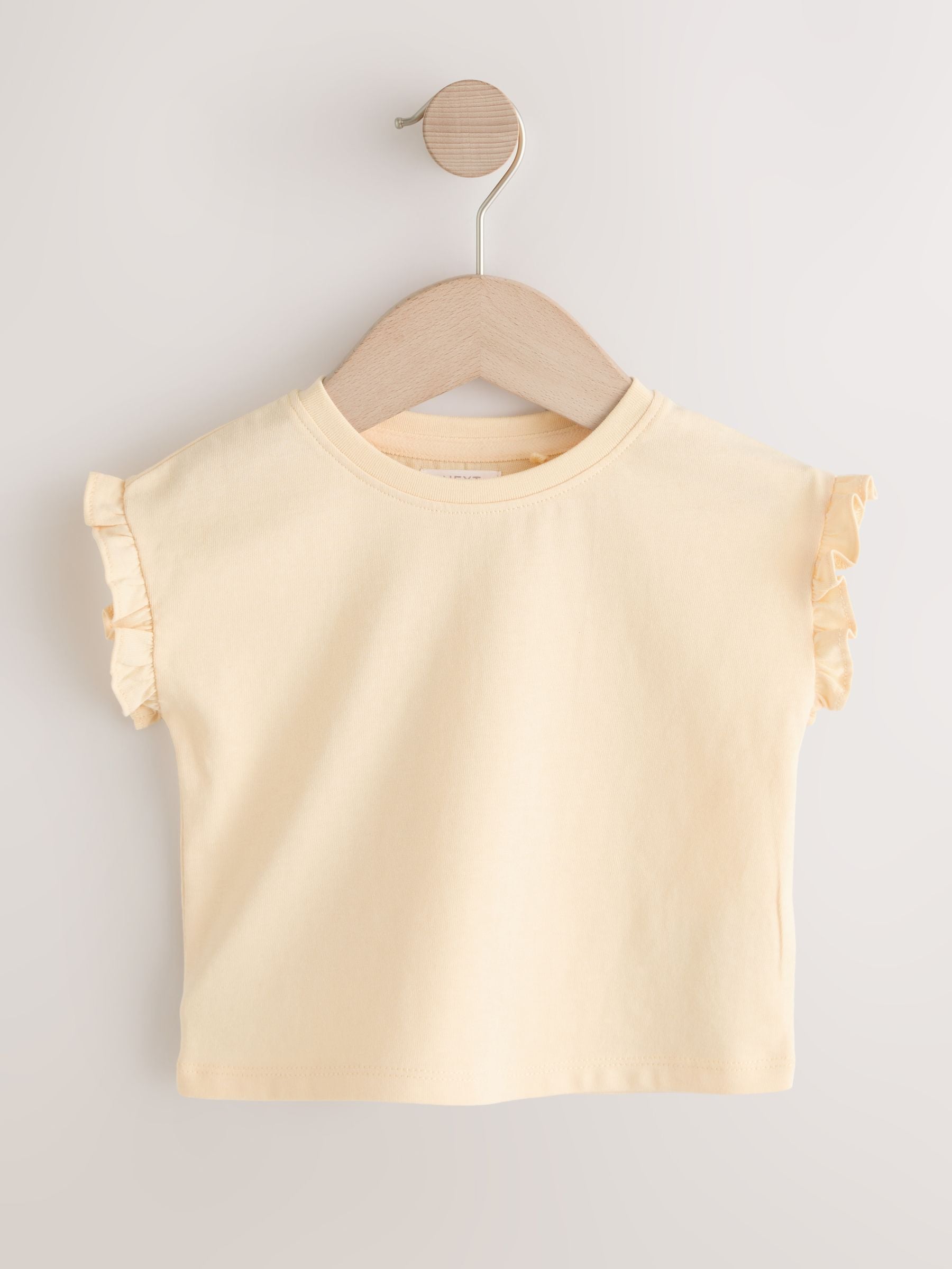 Mid Blue Floral Embroidered Denim Playsuit and T-Shirt (3mths-7yrs)