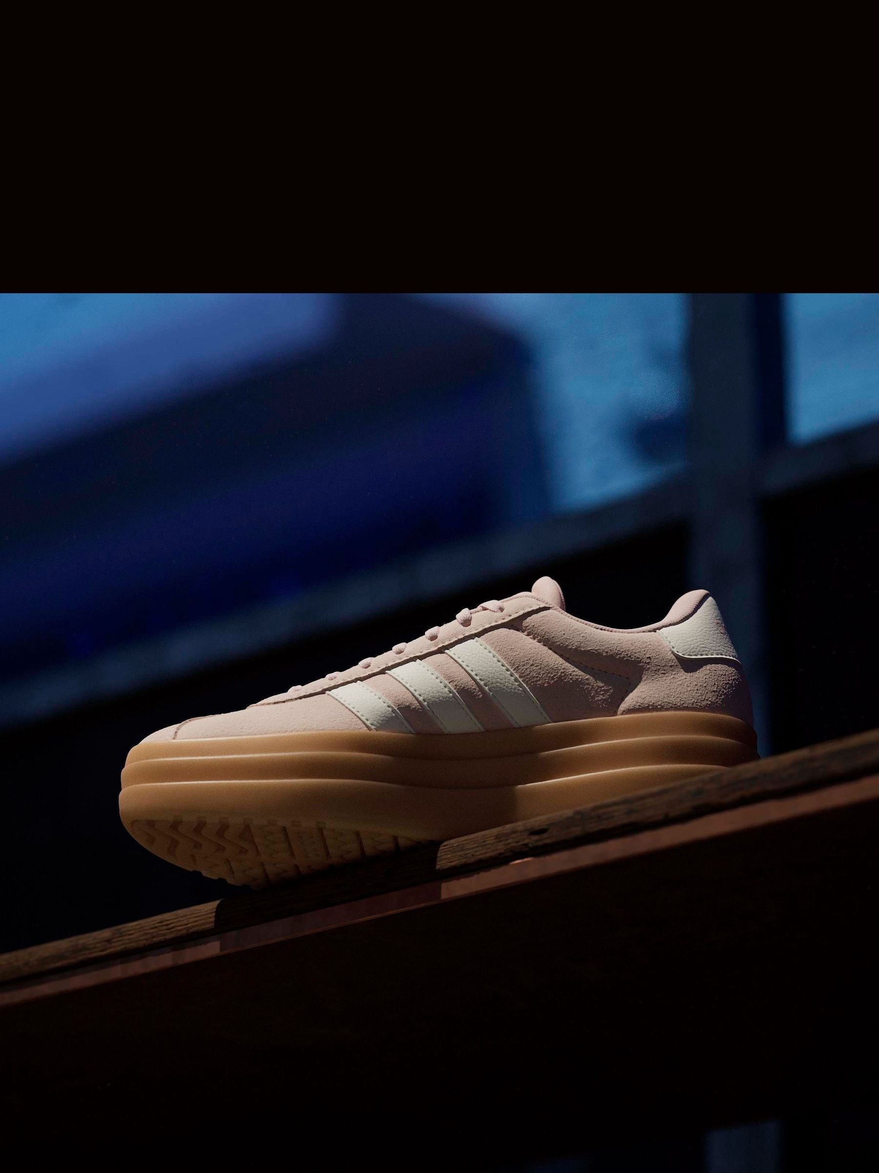 adidas Light Pink VL Court Bold Trainers