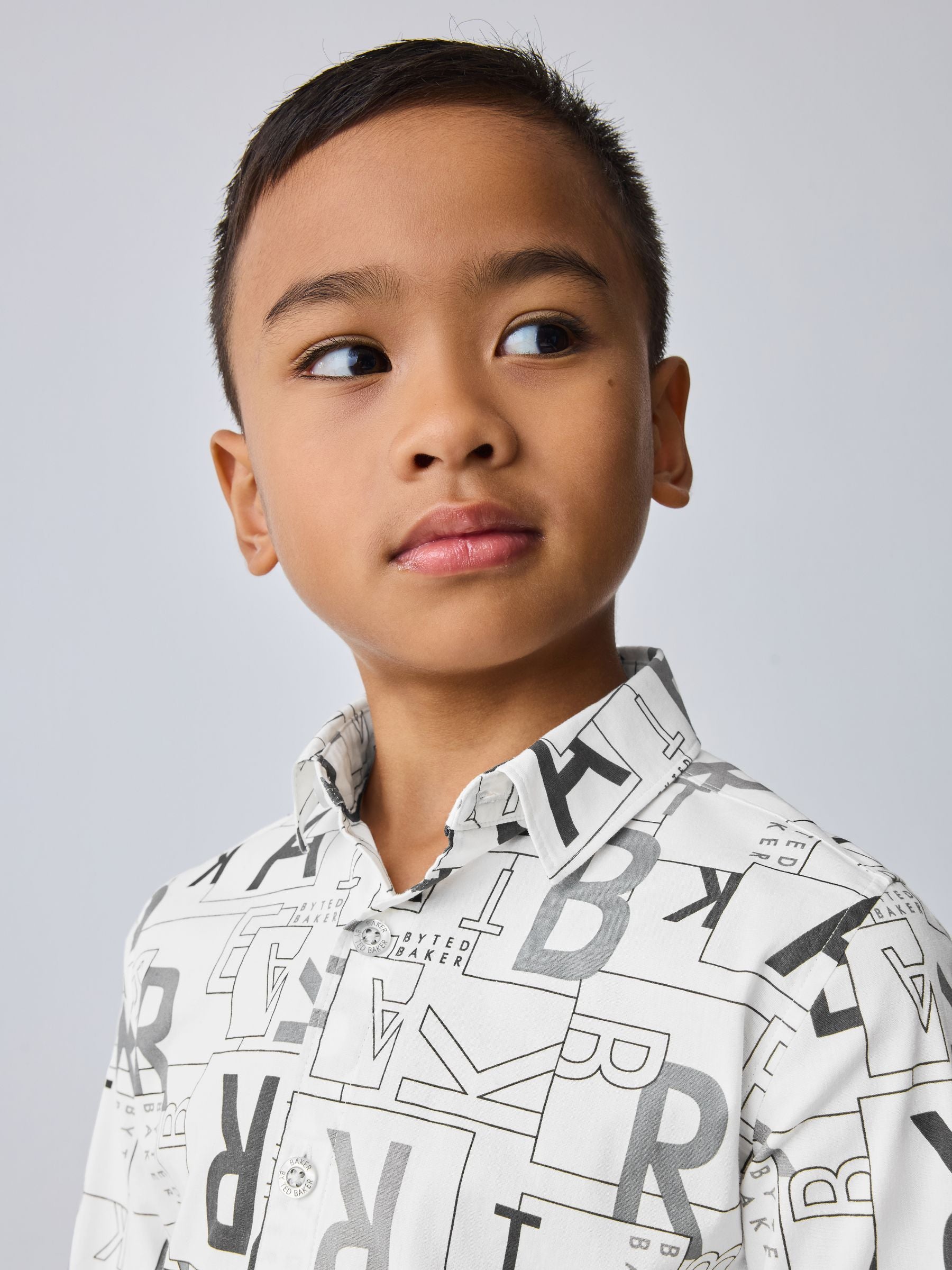 Baker by Ted Baker White Printed Shirt