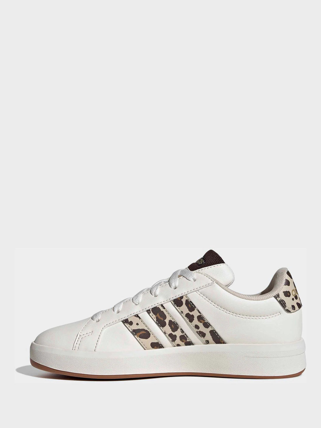 adidas White Grand Court 3.0 Junior Trainers