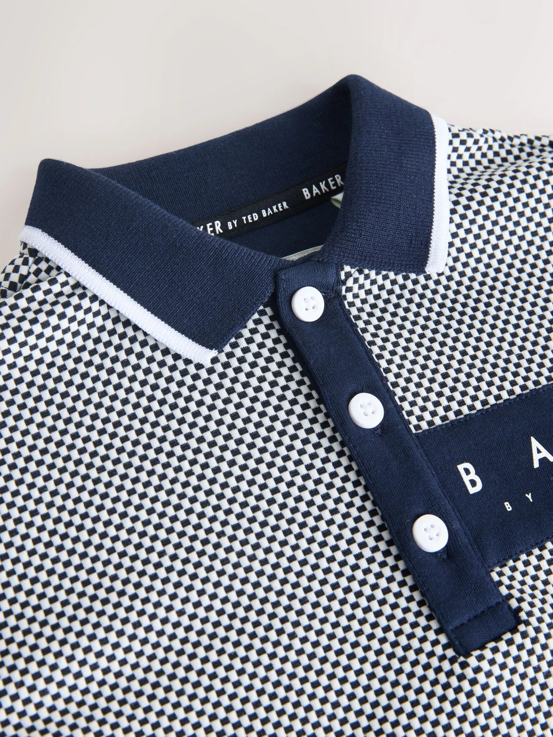 Baker by Ted Baker Textured Polo Shirt and Shorts Set