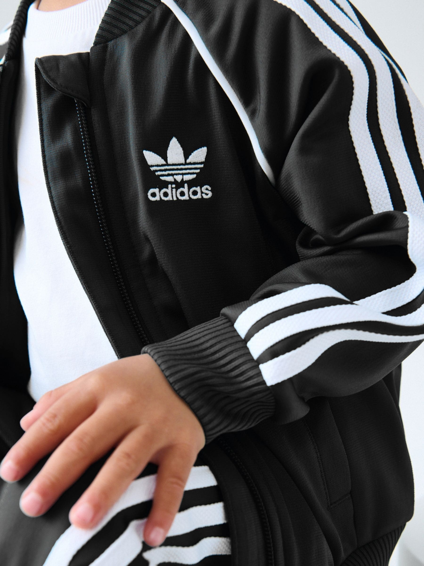 adidas Originals Black Adicolor SST Infant Kids Tracksuit