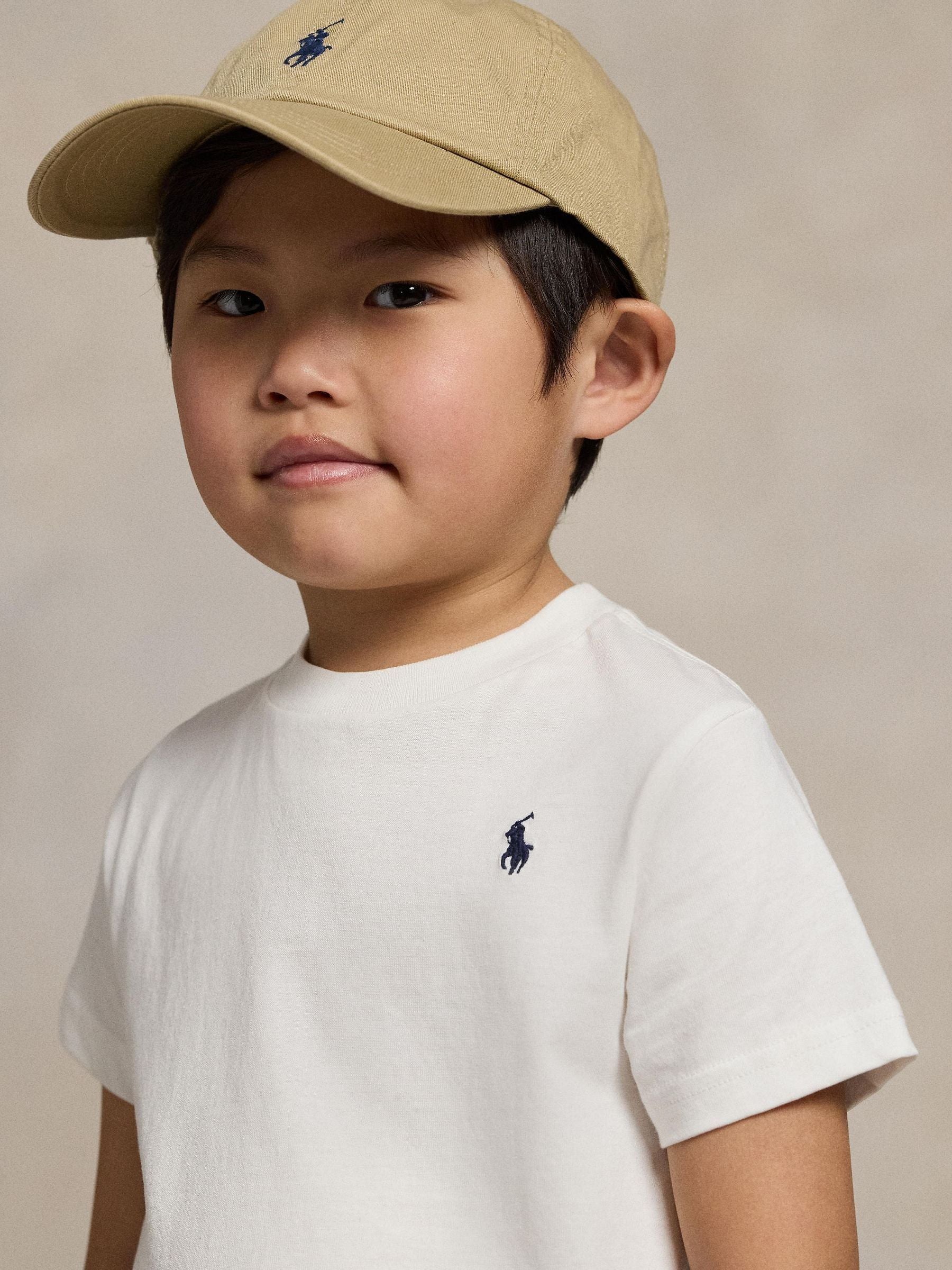 Polo Ralph Lauren White Jersey Short Sleeve T-Shirt