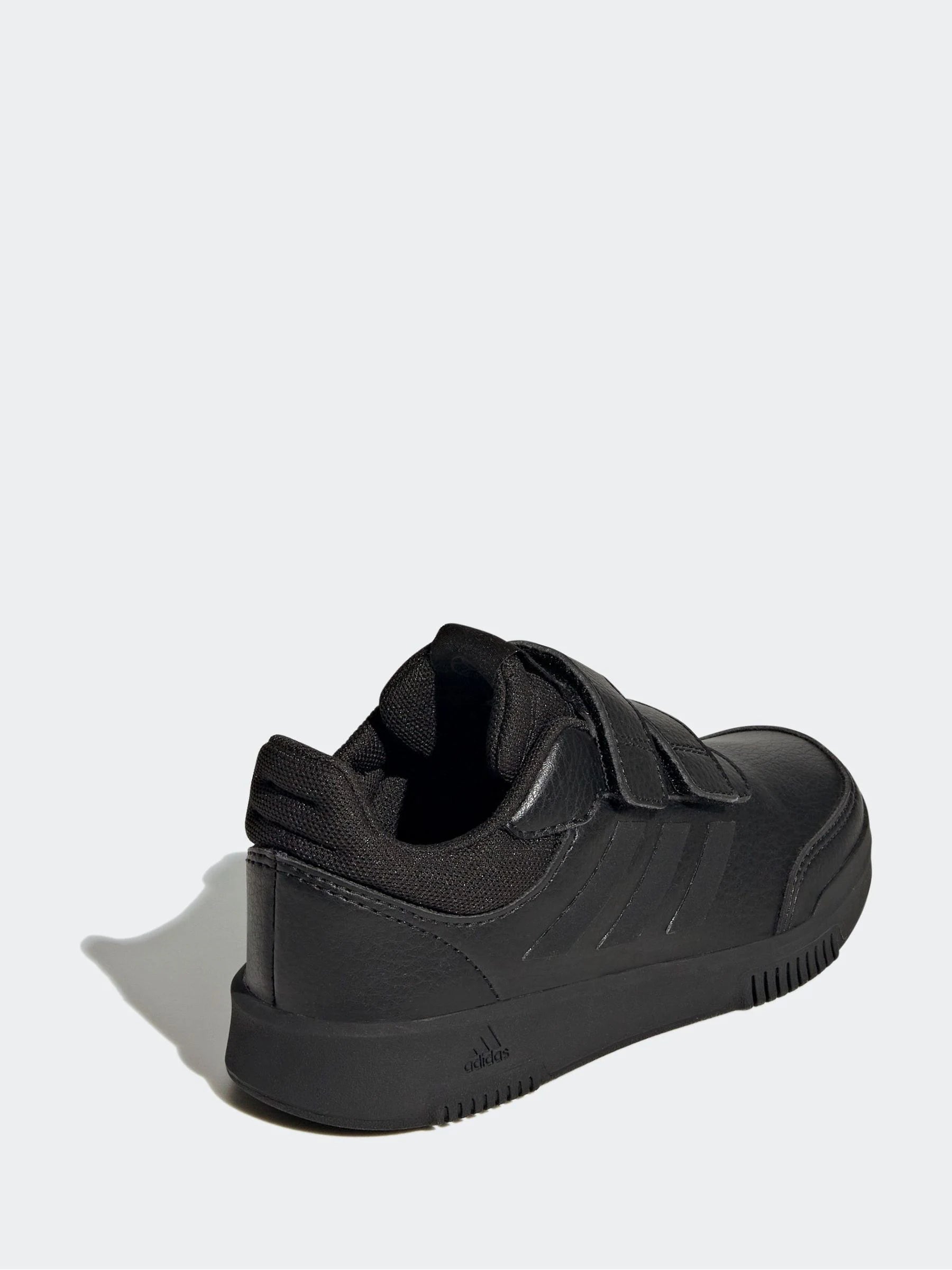 adidas Black Hook and Loop Tensaur Kids Trainers