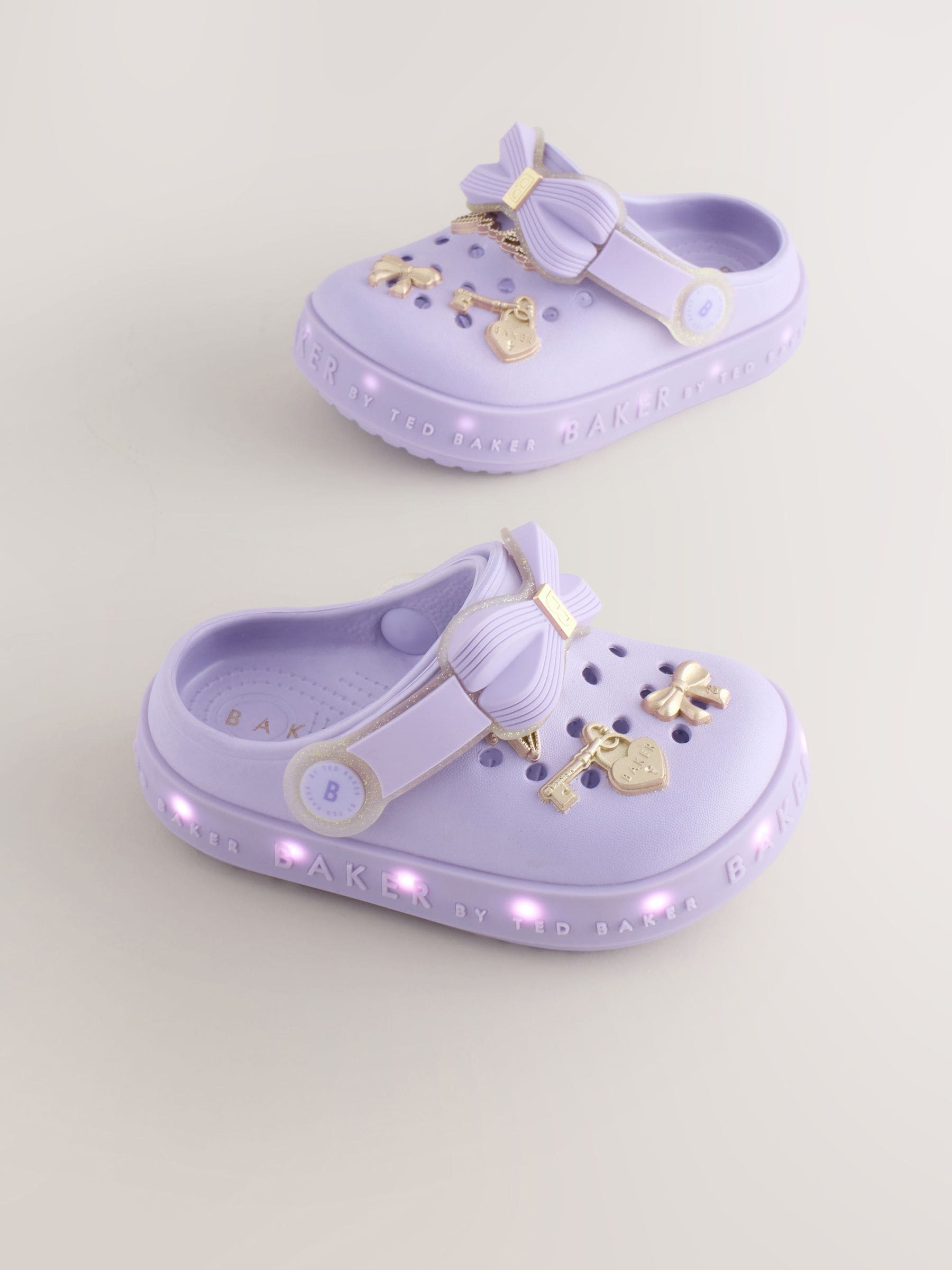 Baker by Ted Baker Girls Bow Clog Sandals