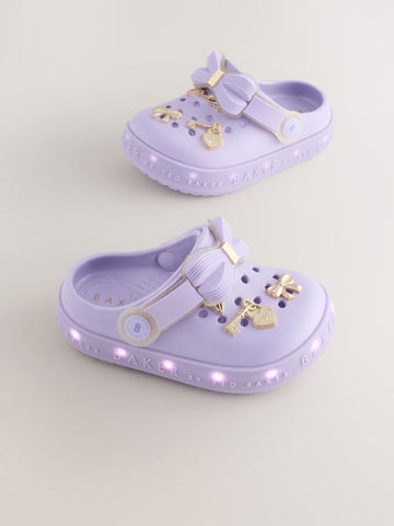 Baker by Ted Baker Girls Bow Clog Sandals