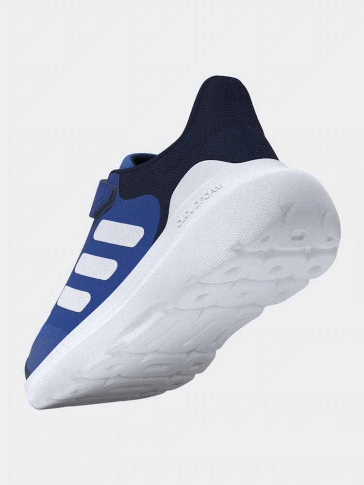 adidas Blue Tensaur Run 2.0 Hook and Loop Kids Trainers