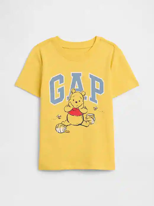babyGap × Disney Winnie the Pooh Logo T-Shirt