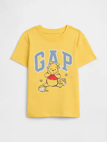 babyGap × Disney Winnie the Pooh Logo T-Shirt