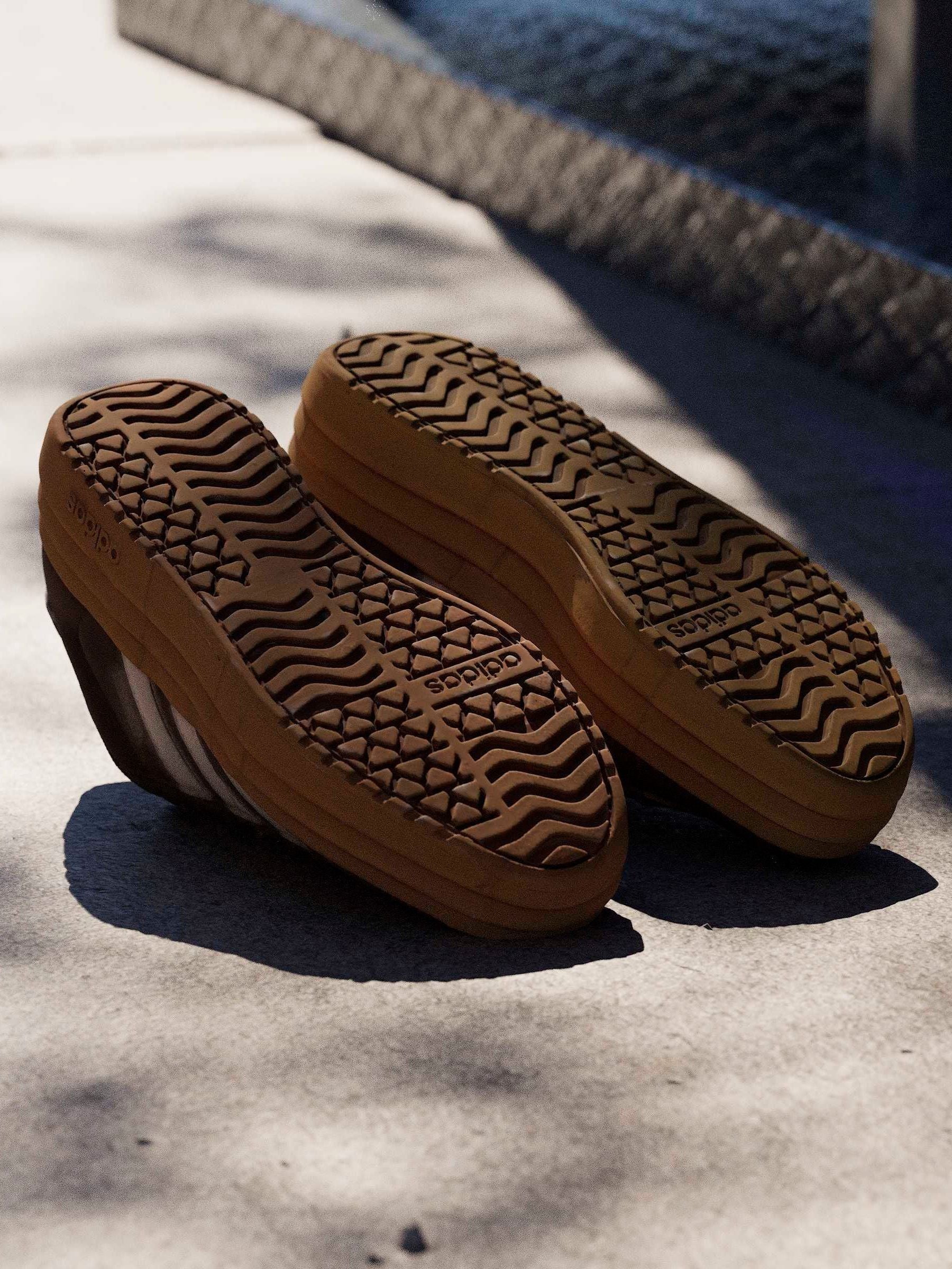 adidas Brown/Pink VL Court Bold Trainers