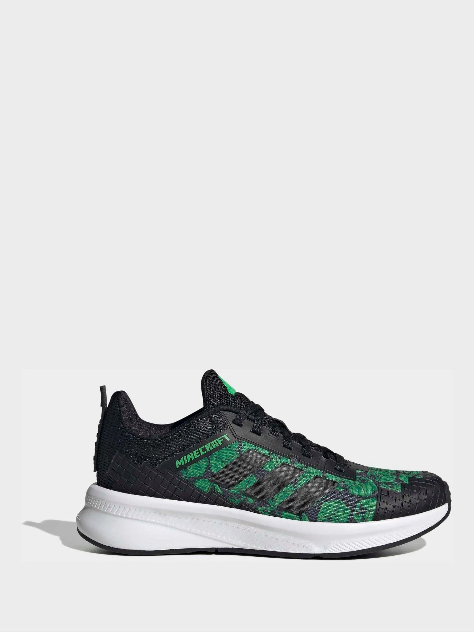 adidas Black Minecraft Fortarun 4.0 Junior Trainers