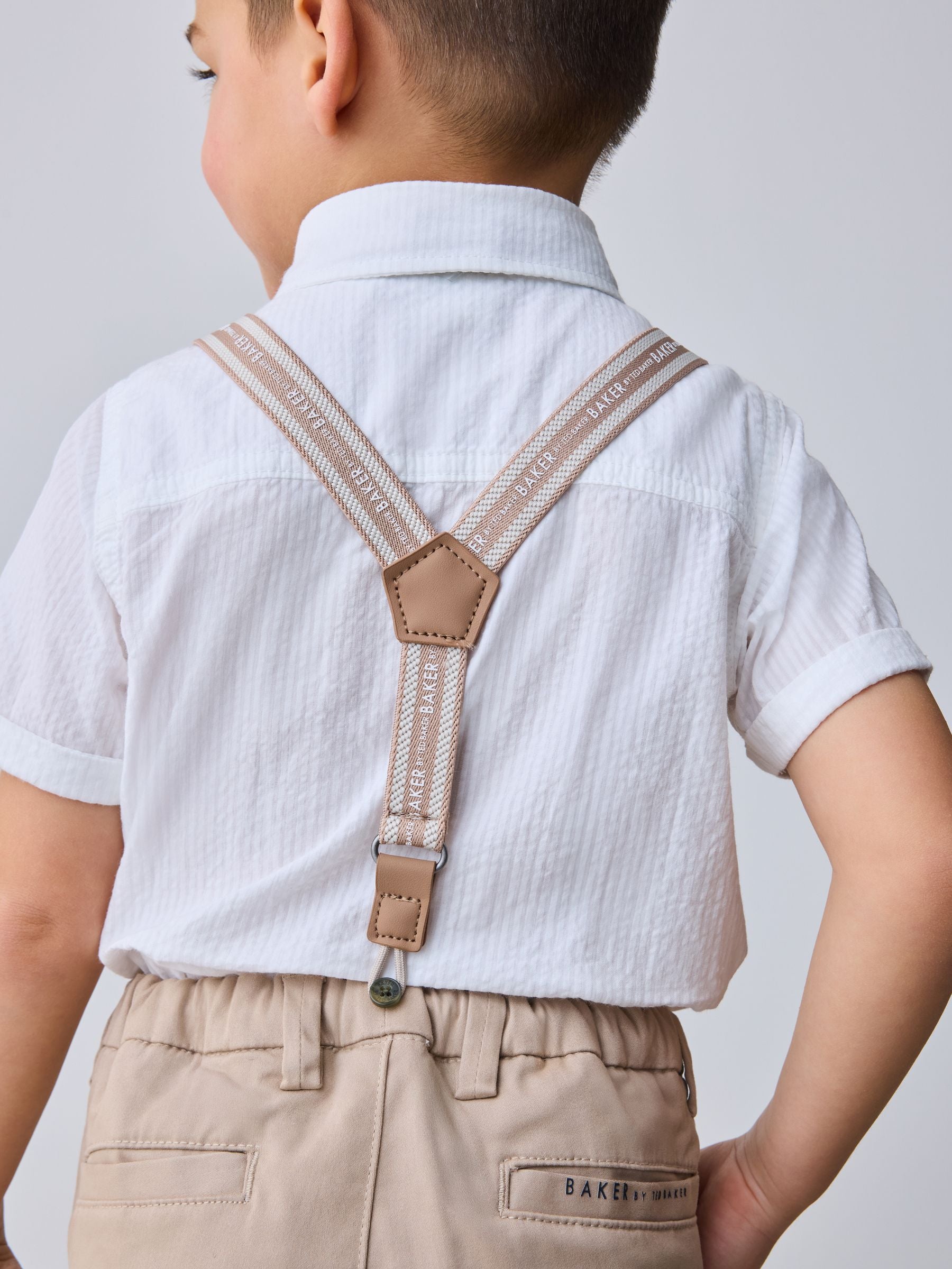 Baker by Ted Baker 3 Piece Shirt, Shorts and Braces Set