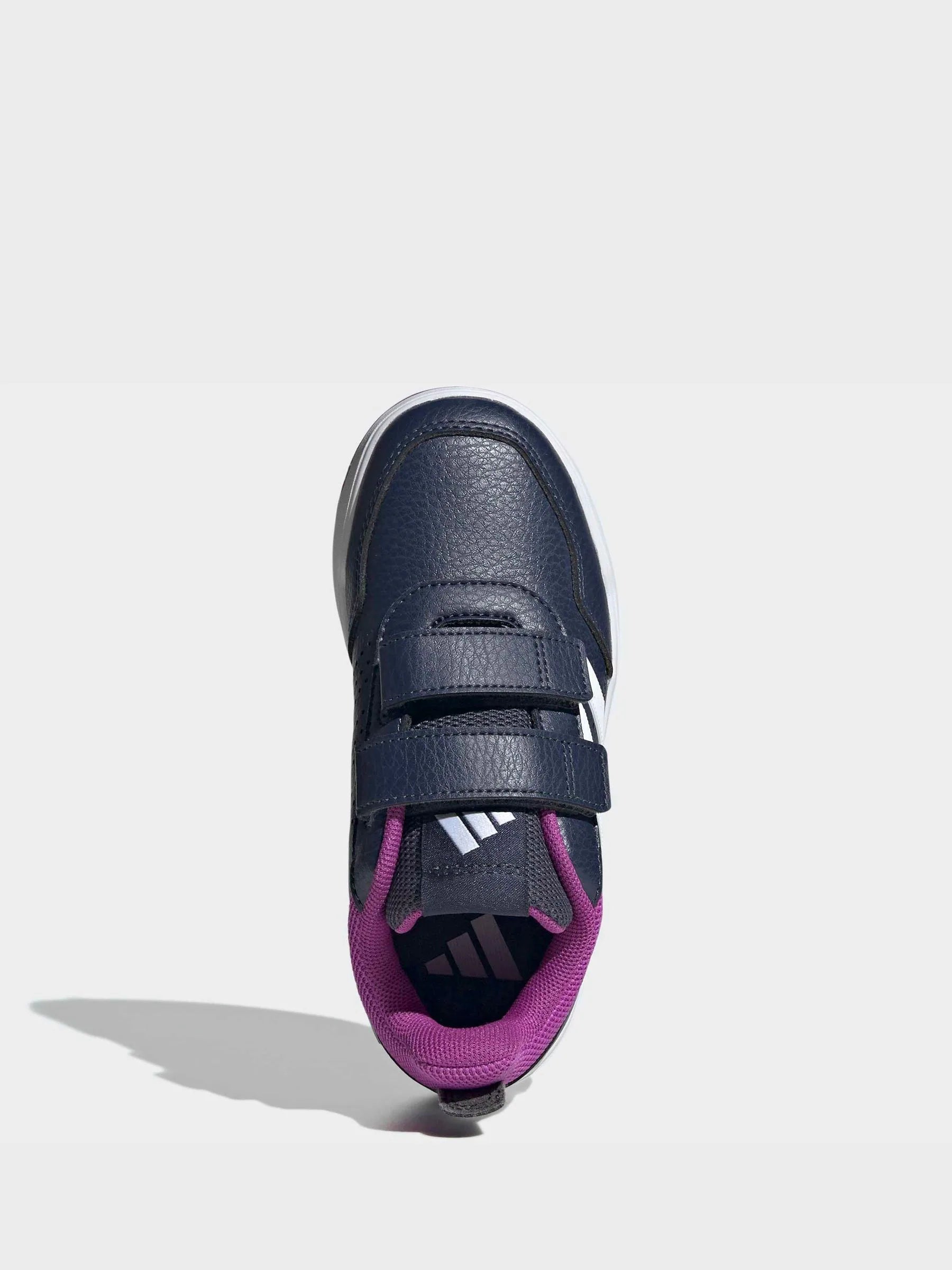 adidas Dark Blue/Purple Hook and Loop Tensaur Sport 3.0 Junior Trainers