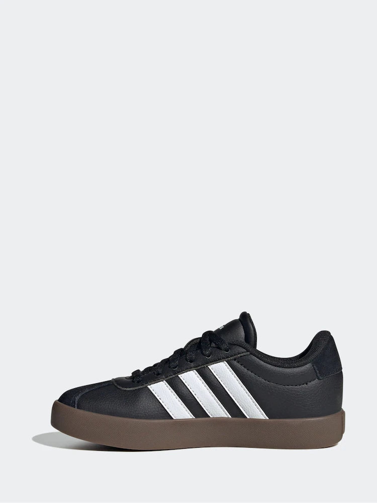 adidas Black/Tan VL Court 3.0 Trainers