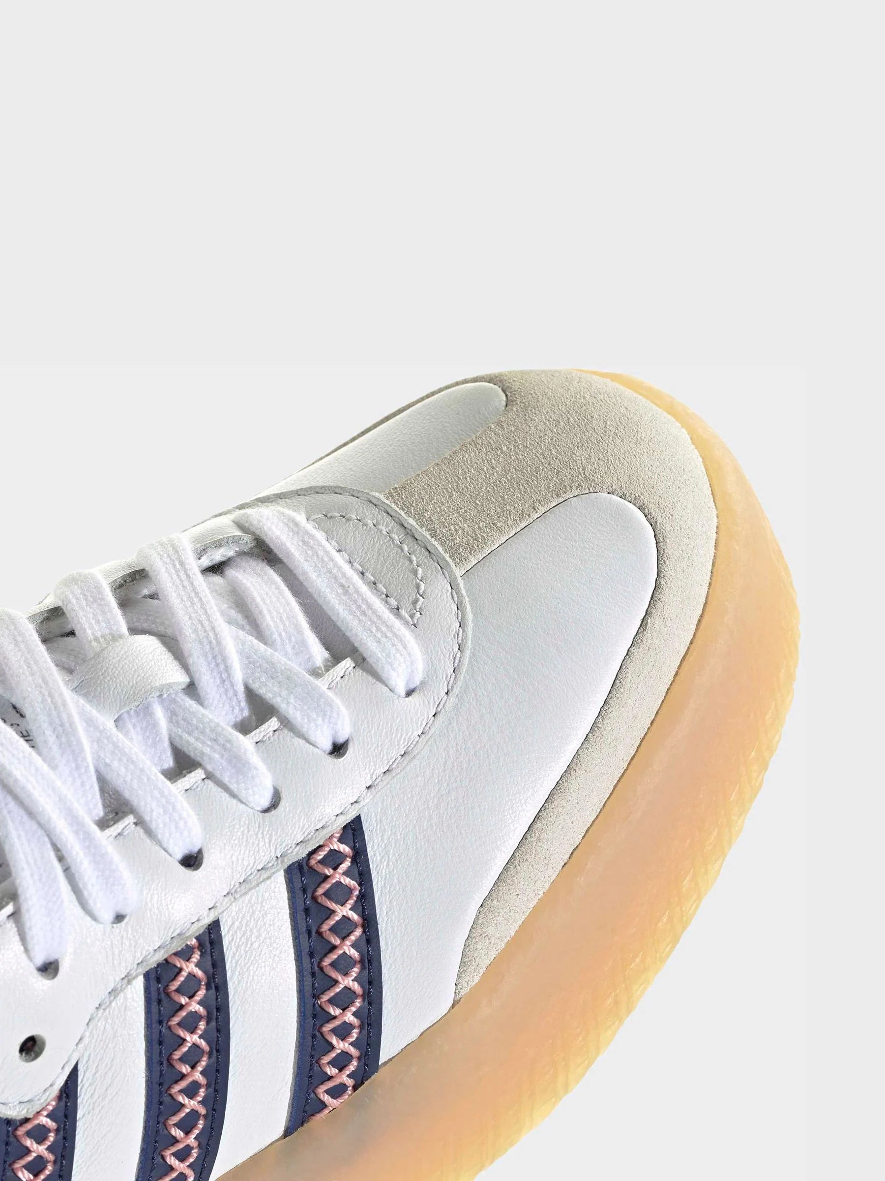 adidas Originals White Sambae Trainers