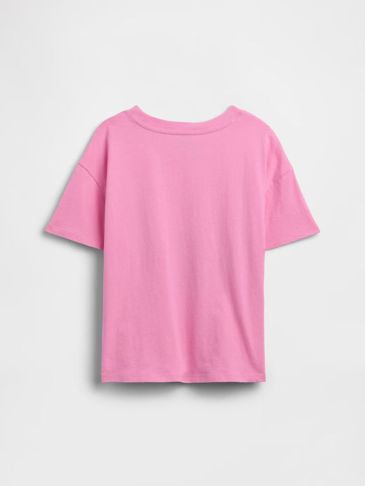 GapKids × Disney Lilo and Stitch Oversized Graphic T-Shirt