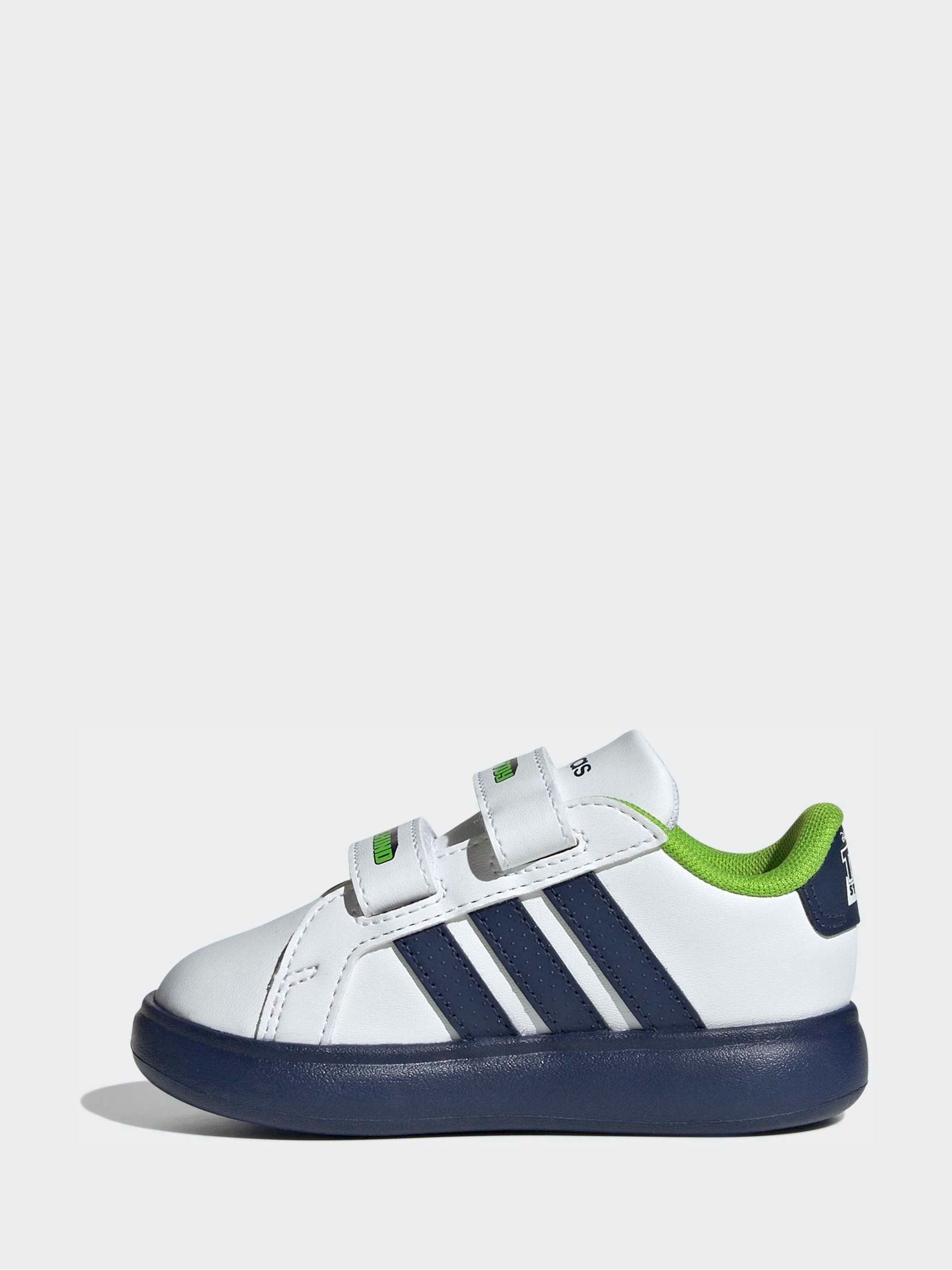 adidas White Grand Court Toy Story Trainers