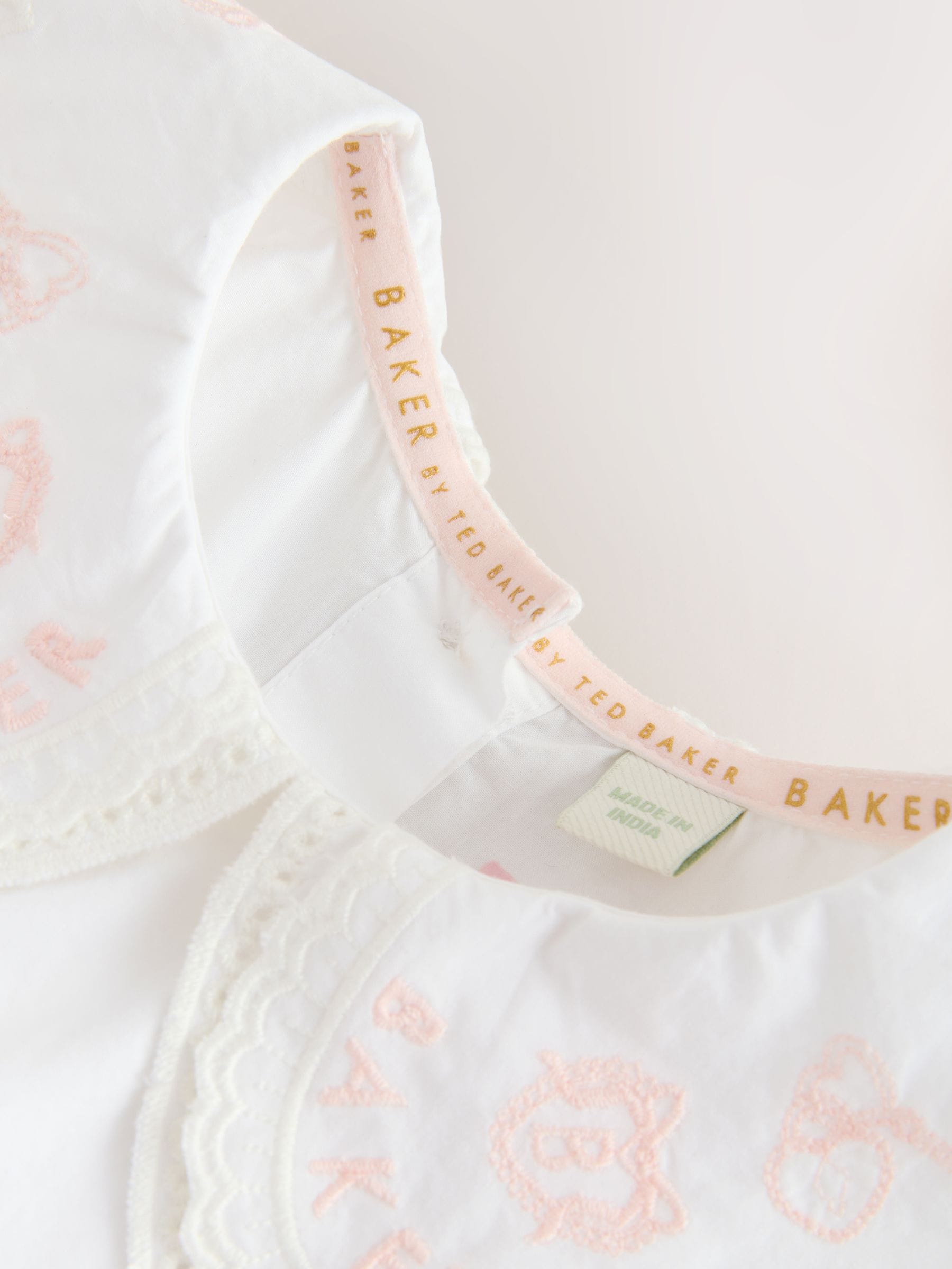 Baker by Ted Baker 2 Piece Woven Collar Top and Leggings Set