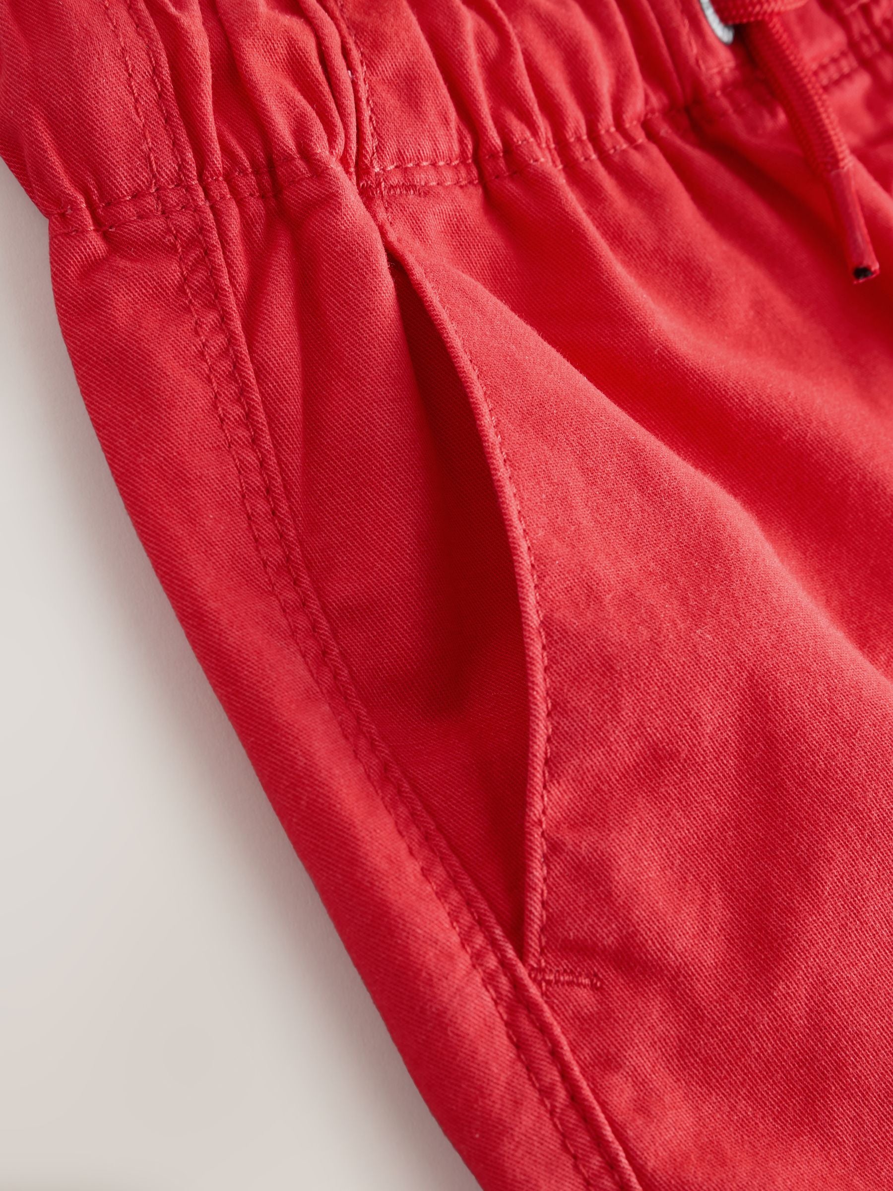 Red Pull On Shorts (3mths-7yrs)