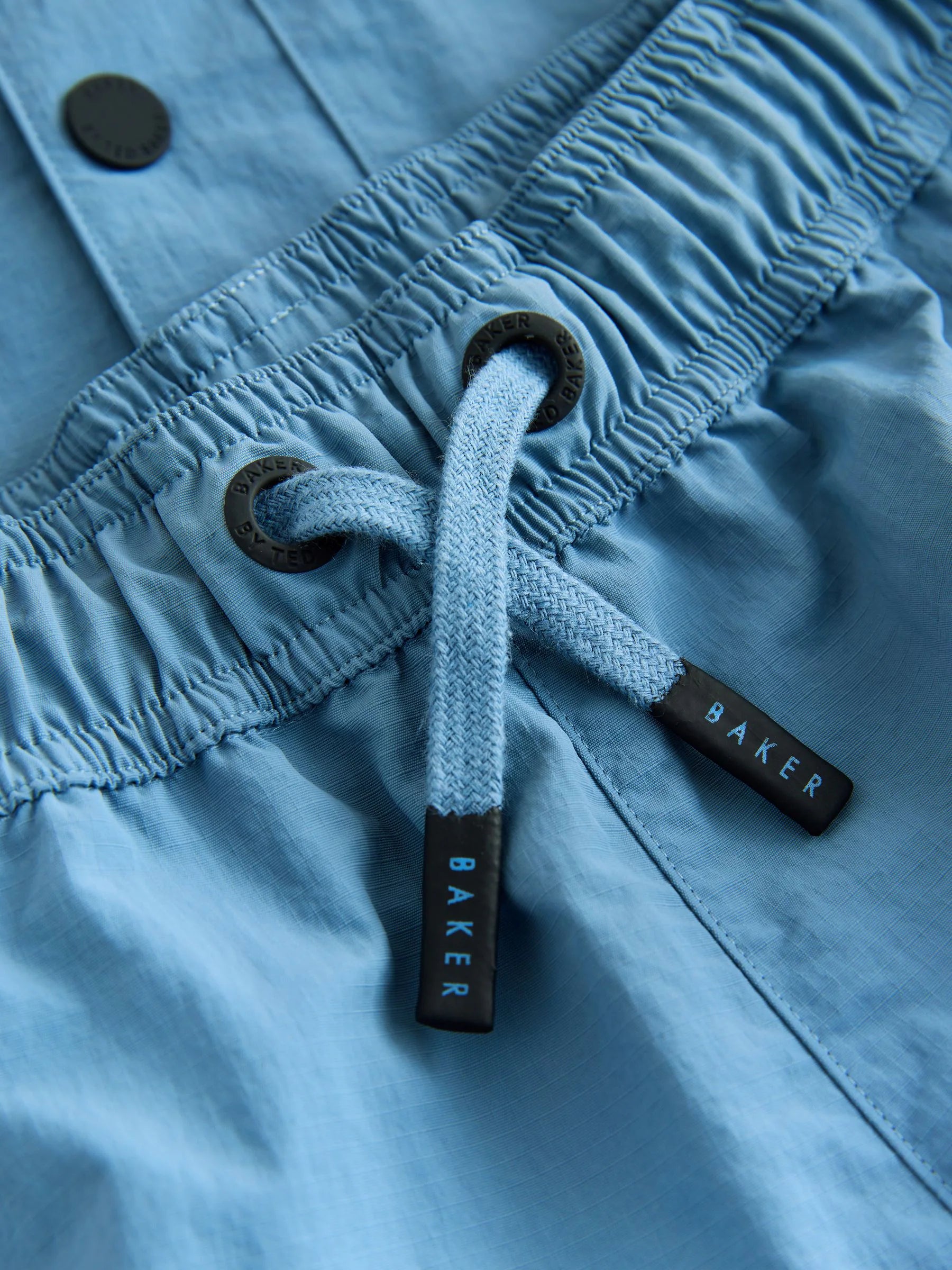 Baker by Ted Baker Blue Shirt, T-Shirt and Shorts Set